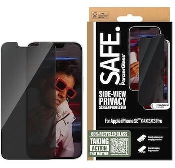 PanzerGlass SAFE Privacy UWF iPhone 16e, 14, 13, 13 Pro (SARPUWFG29845)