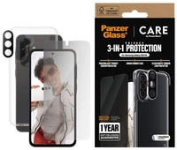 CARE by PanzerGlass Displayschutzglas "3-in-1 Protection Urban Combat Case + Screen