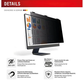 Displex Privacy Safe Desktop Uni 27- (16:9)