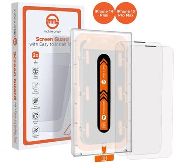 Mobile Origin Screen Guard iPhone 14 Plus / 13 Pro Max 2 Stück mit Applikator