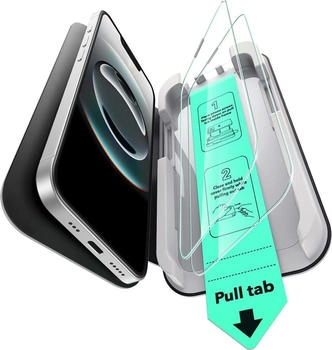 ESR 2x UltraFit Tempered Glass iPhone 16e / 14 / 13 Pro / 13