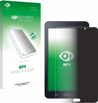 upscreen Für Samsung Galaxy Tab A6 7.0 Sichtschutzfolie Schutzfolie Anti-Spy Privacy Sichtschutz Blickschutz Display Schutz Folie Blaulichtfilter