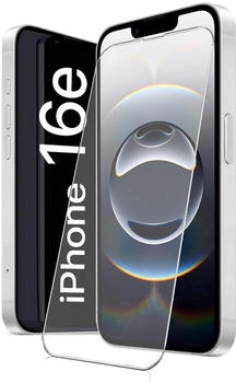 GUGAR "Für iPhone 16e ( 6.1" ) - Panzerglas Glasfolie Display Schutz Folie Glas 9H Hart Echt Glas Displayschutzfolie"