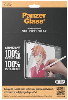 PanzerGlass GraphicPaper Displayschutz iPad Air 11'' (2025-2024) | iPad 10.9'' (2022) | iPad 11'' (2025) | Ultra-Wide Fit