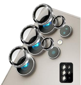 NALIA Focus.Pro CLX - Kameraschutz Linsenglas Reflexionsfrei - Camera Lens Protector (1 Stück Samsung Galaxy S25 Ultra) Grau
