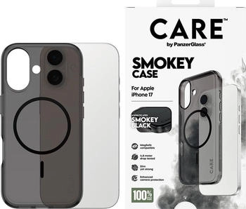 PanzerGlass CARE H&uuml;lle Apple iPhone 17 Smokey Rauch/Schwarz MagSafe