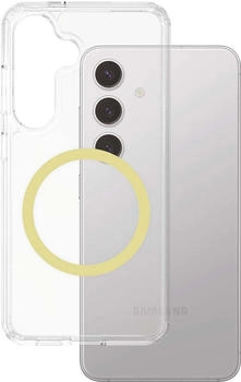 PanzerGlass CARE Handyh&uuml;lle Samsung Galaxy S25+ Urban Combat transparent/gelb-gr&uuml;n QI (Chardonnay)