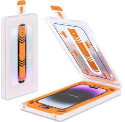 Protectorking 1x 9H Panzerglas für iPhone 17 Pro Full-Screen HD KLAR Montagehilfe