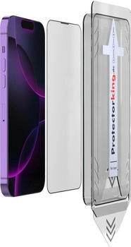 Protectorking 3x 9H Panzerglas für iPhone 17 HD KLAR Full-Screen Auto Dust Elimination