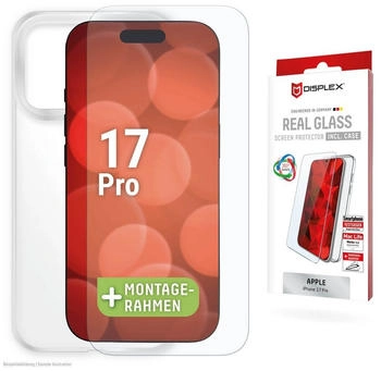 Displex Glas + Schutzh&uuml;lle f&uuml;r Apple iPhone 17 Pro