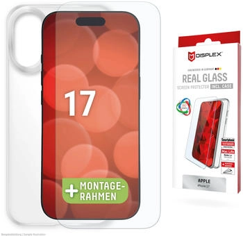 Displex Glas + Schutzh&uuml;lle f&uuml;r Apple iPhone 17