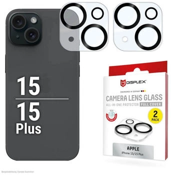 Displex CamGlass All-In-One iPhone 15/15 Plus