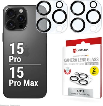 Displex CamGlass All-In-One iP 15 Pro/15 Pro Max