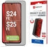 Displex Privacy Panzerglas für Samsung Galaxy S24 FE/S25 FE