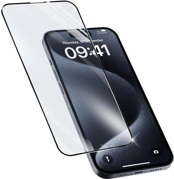 Cellular Line Impact Glass Capsule für Apple iPhone 15/ 15 Pro (60495) Schutzglas