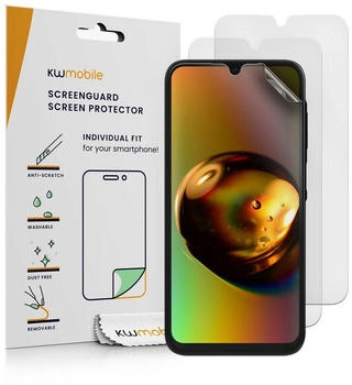 kwmobile Kwmobile Displayschutzfolie 3x Folie matt für Samsung Galaxy A25 3 Stück