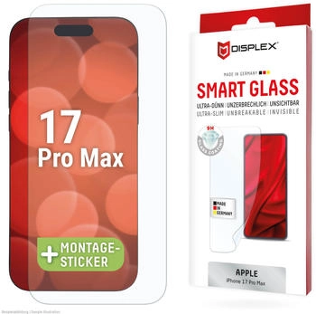Displex Smart Glass f&uuml;r Apple iPhone 17 Pro Max