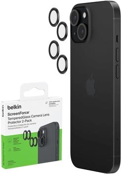 Belkin 1x2 Kameralinsenschutz TempGlass iPhone 15/15 Plus