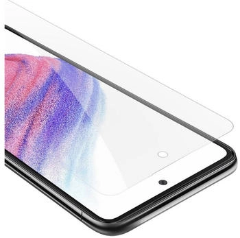 Cadorabo Panzer Folie für Samsung Galaxy A53 5G Schutzfolie in Transparent Gehärtetes Tempered Display-Schutzglas