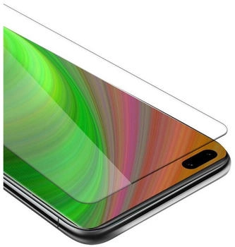 Cadorabo Panzer Folie für Huawei P40 pro + Schutzfolie in Weiß Gehärtetes Tempered Display-Schutzglas