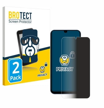 BROTECT 2x Privacy Blickschutzfolie für Samsung Galaxy A15