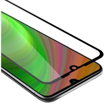 Cadorabo Panzerfolie für Huawei Y6 2019 Schutzfolie in Schwarz Vollbild Folie Tempered Display Schutzglas