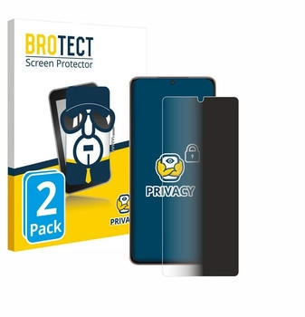 BROTECT 2x Privacy Blickschutzfolie für Samsung Galaxy S21 Ultra