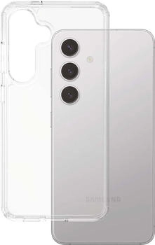PanzerGlass CARE Flagship Case Clear w. Clear Frame Galaxy S25