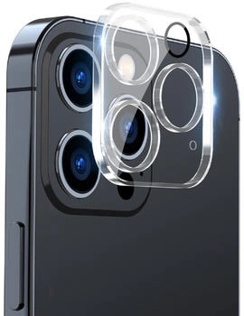 Protectorking 3x Kameraglas iPhone 15 Pro Max 3D klar 9H echtes Tempered