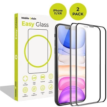 Mobile Origin EasyGlass iPhone 11/XR 2 pack