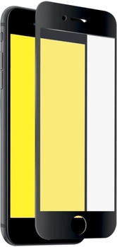 SBS Mobile GlasDisplayschutz Full Cover für iPhone SE 2020/SE 2022/8/7/6s/6 Schwarz
