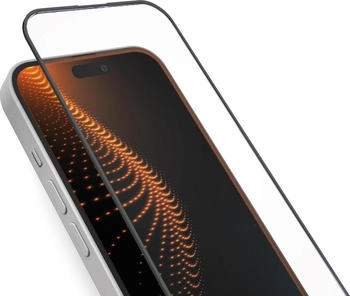 SBS Mobile Ultrawiderstandsfähiges Schutzglas für iPhone 16 Plus/15 Plus mit D3OTechnologie und Applikator Schwarz