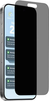 SBS Mobile Gehärtetes Glas Privacy für iPhone 17/17 Pro/16 Transparent