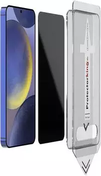 Protectorking 1x Blickschutz Panzerglas 9H für Samsung Galaxy S23 Privacy Anti-Spy staubfrei echtes Tempered Glass