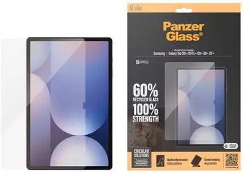 PanzerGlass Screen Protector Samsung Galaxy Tab S7+ | S8+ | S9+ | S9 FE+ | S10+ | Ultra-Wide Fit
