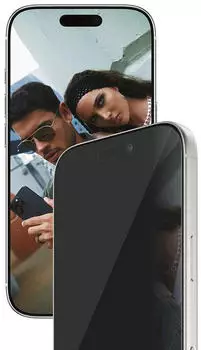 PanzerGlass SAFE. by PanzerGlass Privacy Screen Protector iPhone 17 Pro | Ultra-Wide Fit w. EasyAligner