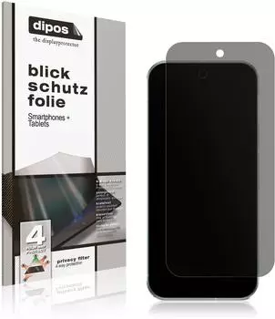 e-cultor Blickschutzfolie für Google Pixel 9 matt Schutzfolie Folie Display Schutz