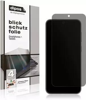 e-cultor Blickschutzfolie für Samsung Galaxy S23 FE matt Schutzfolie Folie Display Schutz