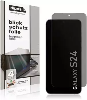 e-cultor Blickschutzfolie für Samsung Galaxy S24 matt Schutzfolie Folie Display Schutz