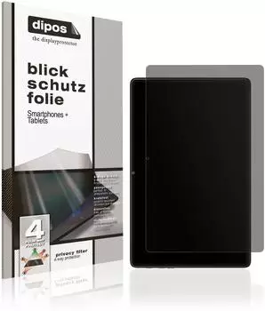 e-cultor Blickschutzfolie für Teclast P40 HD matt Schutzfolie Folie Display Schutz