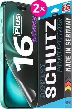 smart engineered SE0-F0112-0524-24-M 3D Schutzfolie iPhone 16 Plus