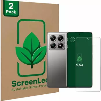 ScreenLeaf 2x ScreenLeaf Displayschutzfolie für Xiaomi 14T Pro (Display+Kamera)