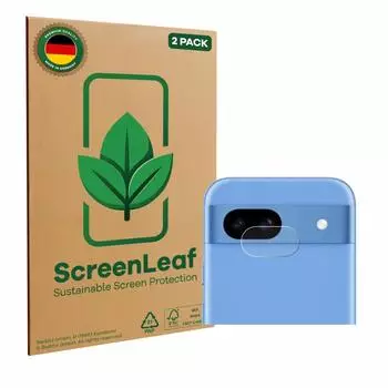 ScreenLeaf 2x ScreenLeaf Displayschutzfolie für Google Pixel 8a (NUR Kameraschutz)