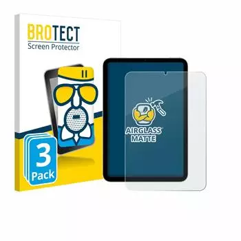 BROTECT 3x AirGlass Matt Glas Panzer Folie f&uuml;r Apple iPad Mini 7 WiFi
