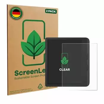 ScreenLeaf Schutzfolie für Tolino Vision Color 2024 2 Stück Transparent