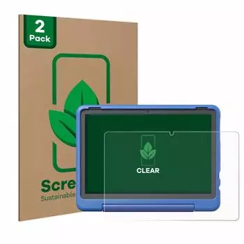 ScreenLeaf Schutzfolie für Amazon Fire HD 10 Kids Pro 2023 2 Stück Transparent