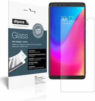 e-cultor 2x Schutzfolie für Lenovo K5 Pro matt - Anti-Shock 9H Folie Glass