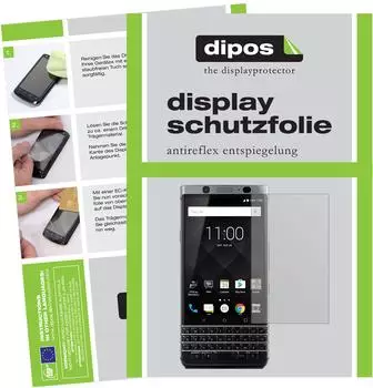 e-cultor 2x Schutzfolie für Blackberry KeyOne matt Displayschutzfolie Folie