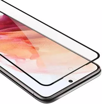 Cadorabo Schutzfolie für Samsung Galaxy S22 Panzerfolie Schutzglas Fullcover