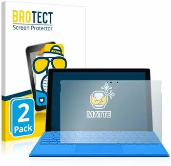 BROTECT 2x Matte Displayschutzfolie für Microsoft Surface Pro 4 - Entspiegelt,